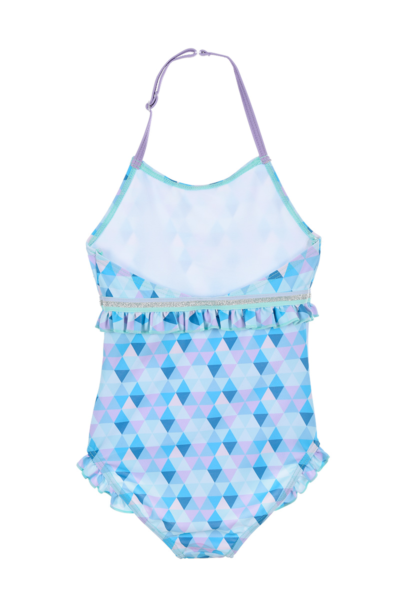 Costume Mare Frozen DISNEY Elsa Intero Bambina - We1881azzurro