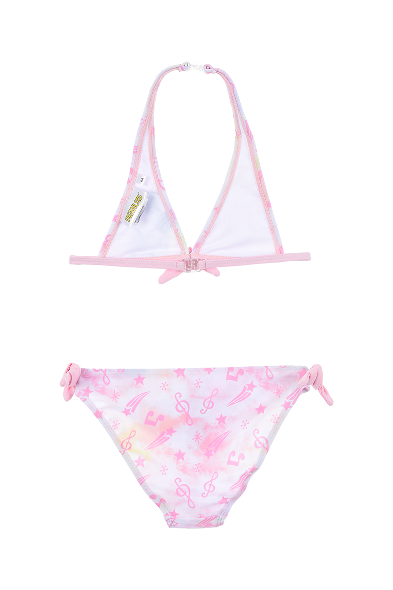 Costume Mare Snoopy Bikini 2 Pezzi Bambina - We1919rosa