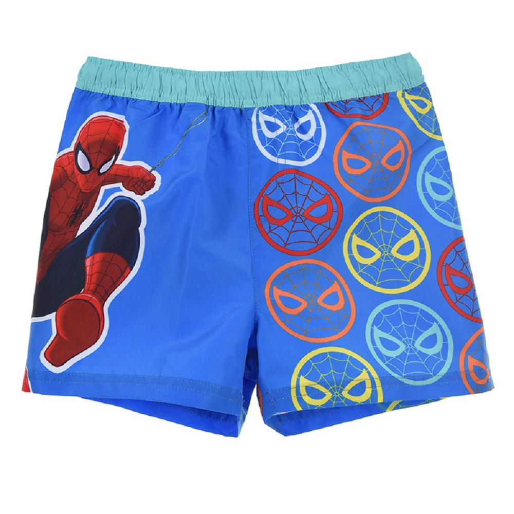 Costume Mare Spiderman MARVEL Bermuda Pantaloncino Bambino - We1803blu