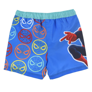 Costume Mare Spiderman MARVEL Bermuda Pantaloncino Bambino - We1803blu