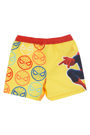 Costume Mare Spiderman MARVEL Bermuda Pantaloncino Bambino - We1803giallo