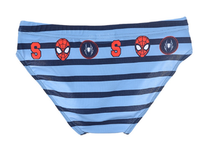 Costume Mare Spiderman MARVEL Slip Mutandina Bambino - We1812celeste
