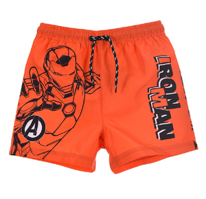 Costume Mare Iron Man MARVEL Avengers Bermuda Pantaloncino Bambino - We1819arancio