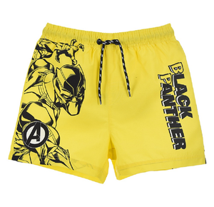 Costume Mare Black Panter MARVEL Avengers Bermuda Pantaloncino Bambino - We1819giallo