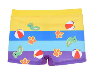 Costume Mare Paw Patrol Parigamba Pantaloncino Bambino - We1838giallo