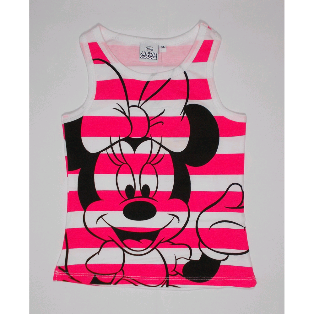 Canotta Maglietta Minnie Estiva Bambina 3/8 Anni - Oe1146