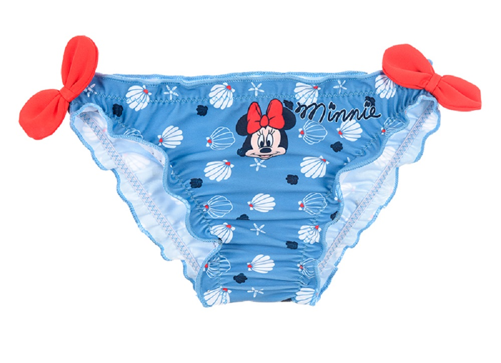 Costume Mare Minnie Mouse DISNEY Slip Mutandina Bambina Neonata - We0208blu