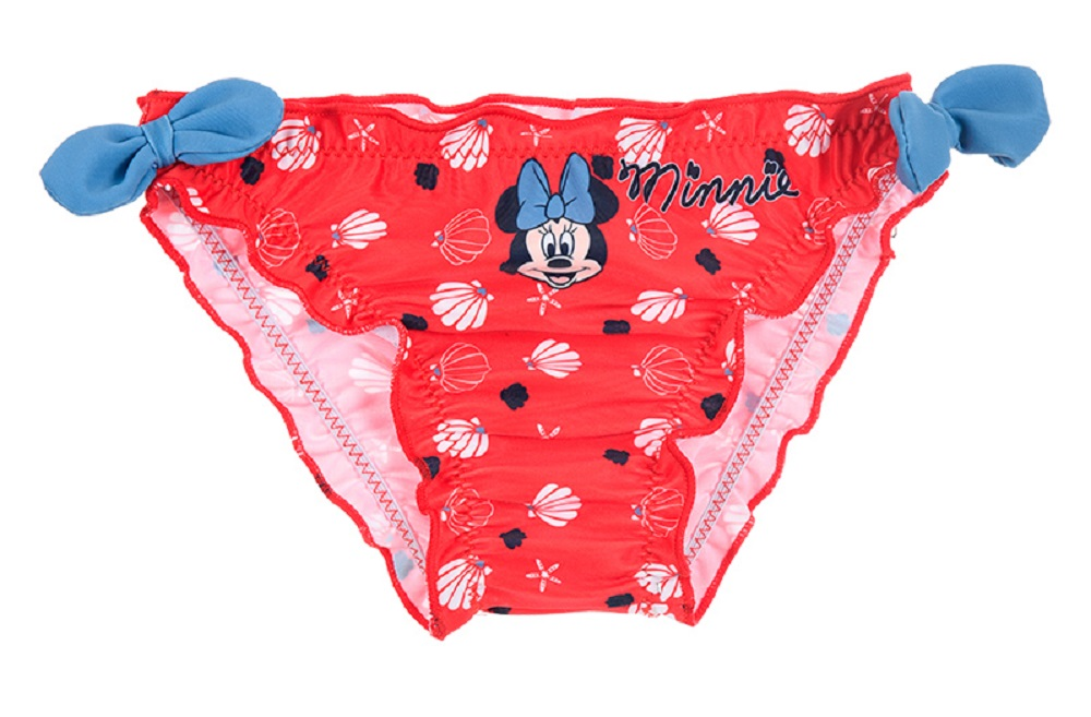 Costume Mare Minnie Mouse DISNEY Slip Mutandina Bambina Neonata - We0208rosso