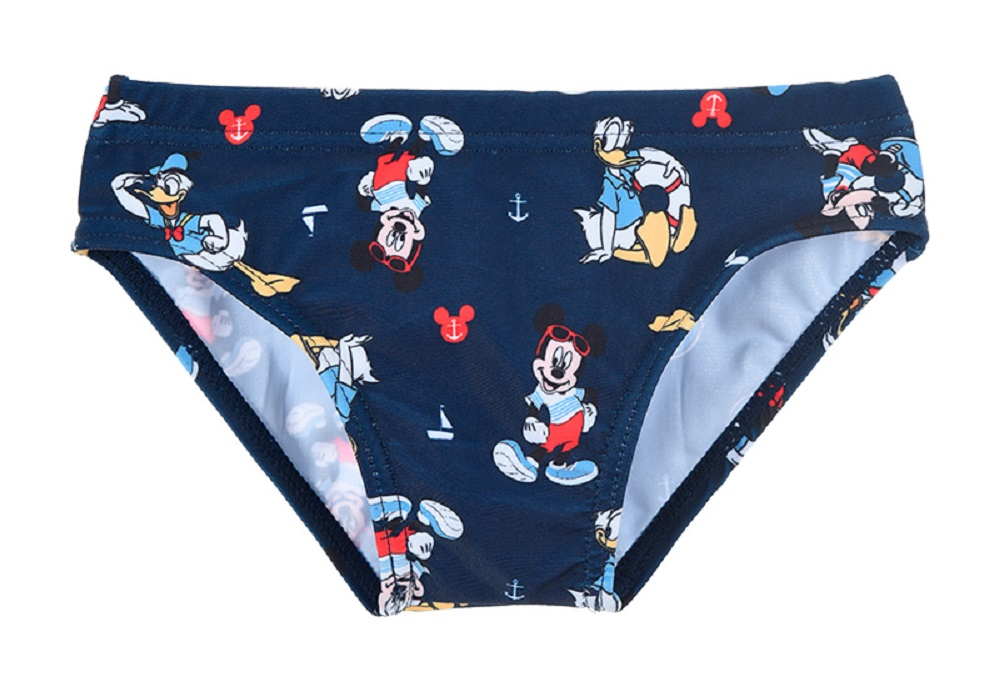 Costume Mare Topolino DISNEY Mickey Mouse Slip Mutandina Bambino Neonato - We0217blu