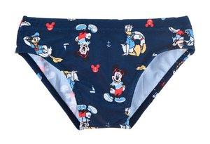 Costume Mare Topolino DISNEY Mickey Mouse Slip Mutandina Bambino Neonato - We0217blu