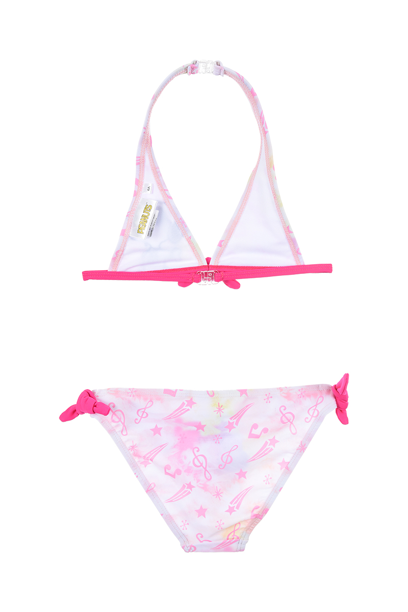 Costume Mare Snoopy Bikini 2 Pezzi Bambina - We1919fuxia