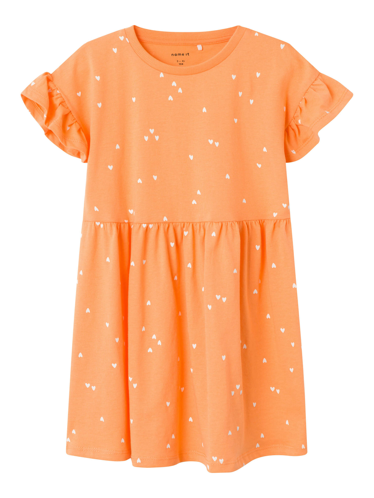 Scamiciata Bambina Vestito - 13213337arancio