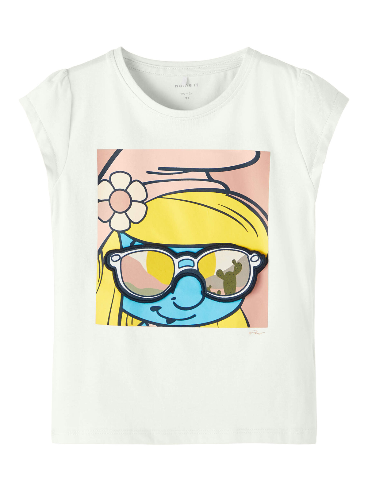T-Shirt M.c. Puffetta Maglietta Bambina - 13217769bianco