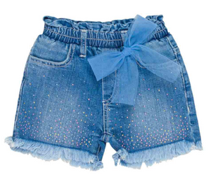 Short Bambina Pantaloncini in Jeans Meilisa Bai - Fl4964