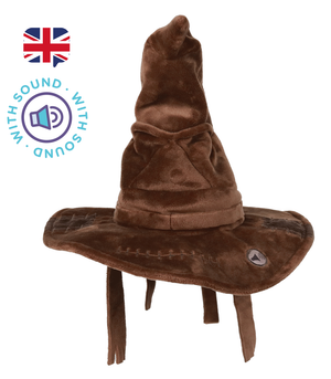 Peluche Cappello Parlante Harry Potter con Suono 4 Frasi in Inglese Pupazzo Cm. 25 - 760020781