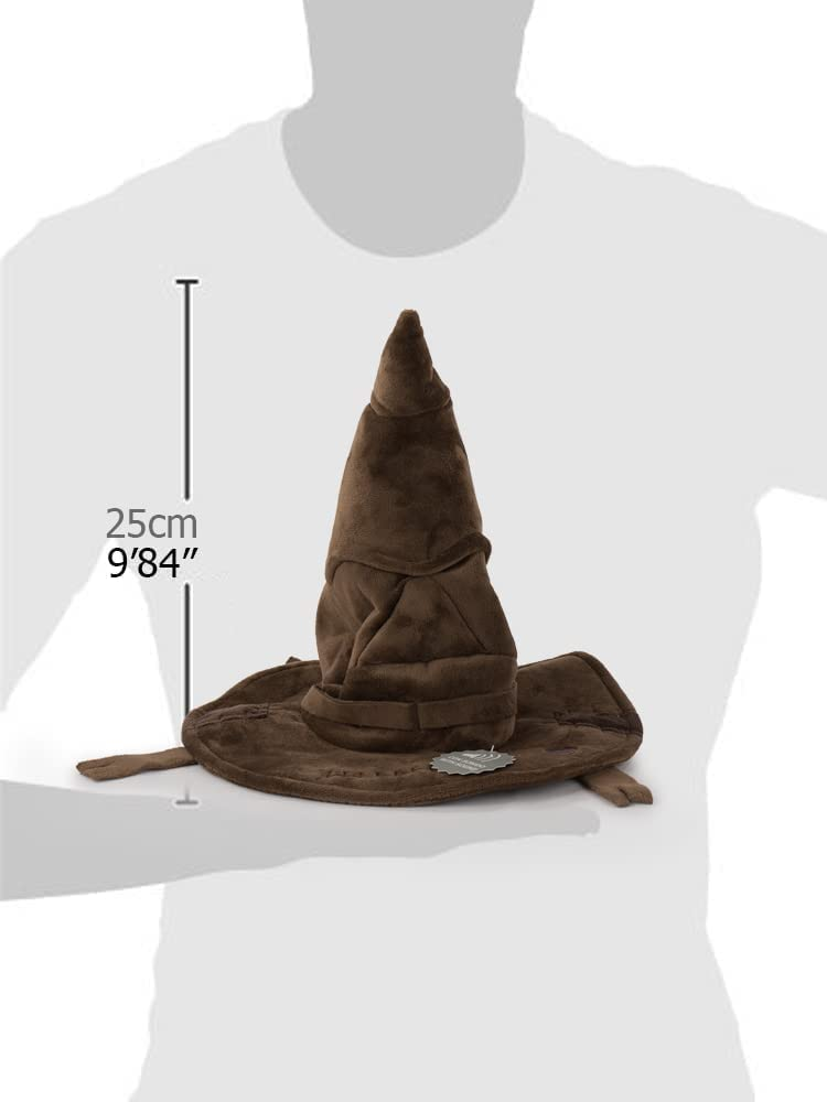 Peluche Cappello Parlante Harry Potter con Suono 4 Frasi in Inglese Pupazzo Cm. 25 - 760020781