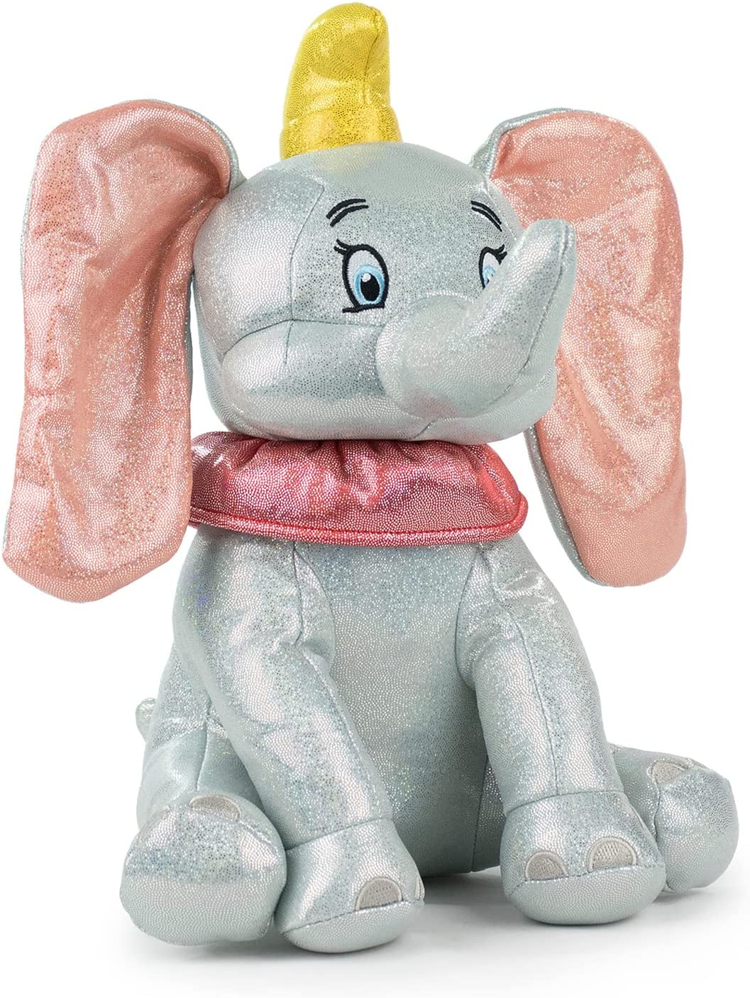 Peluche Dumbo DISNEY 100 Anniversario Cromato Olografico con Suono 30 CM - 760021959