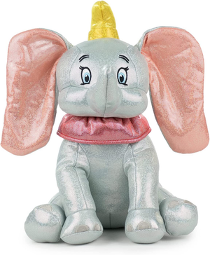 Peluche Dumbo DISNEY 100 Anniversario Cromato Olografico con Suono 30 CM - 760021959