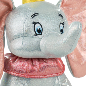 Peluche Dumbo DISNEY 100 Anniversario Cromato Olografico con Suono 30 CM - 760021959