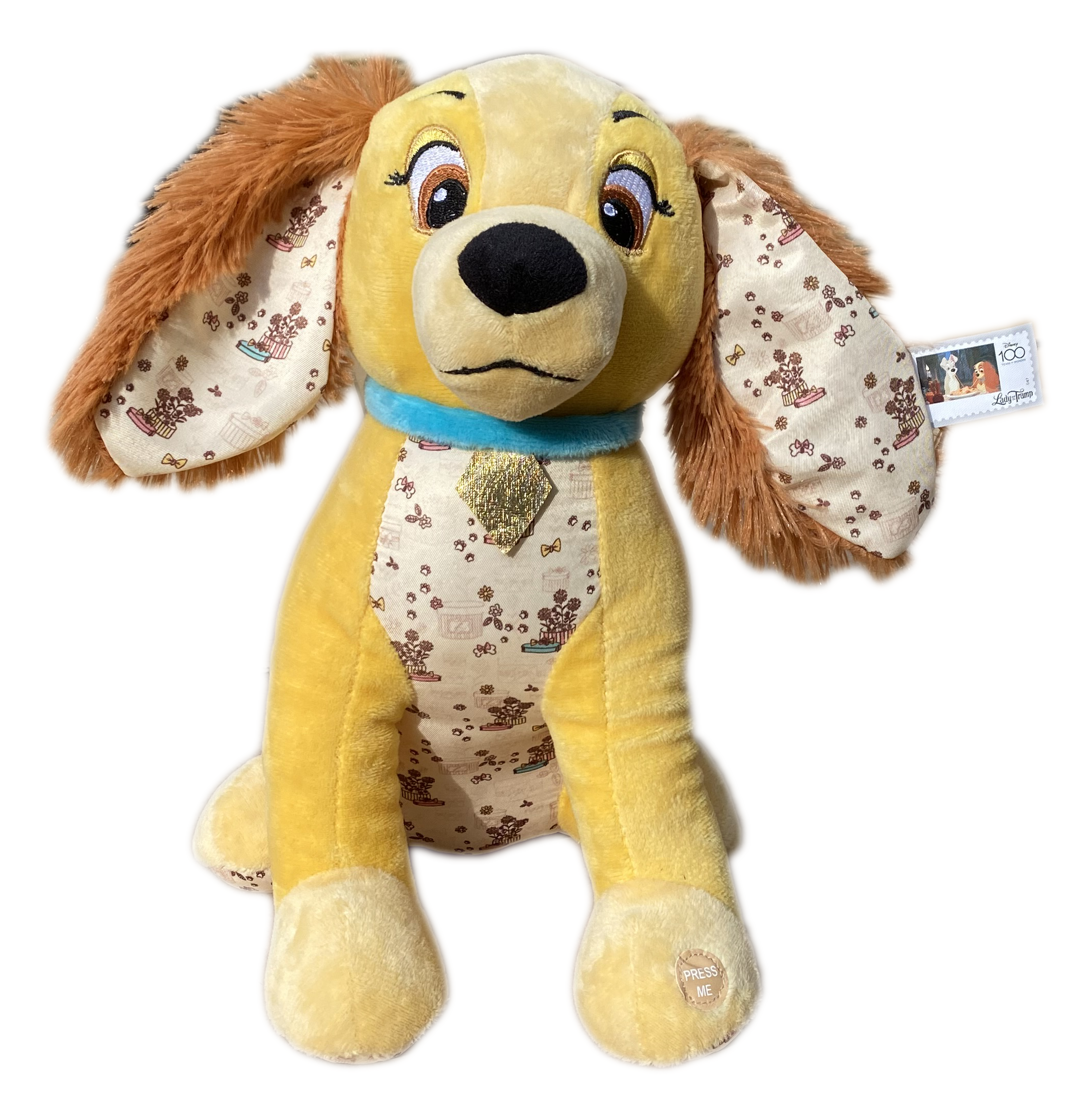 Peluche Lilly DISNEY 100 Anniversario con Suono 30 CM - D100-9401-11