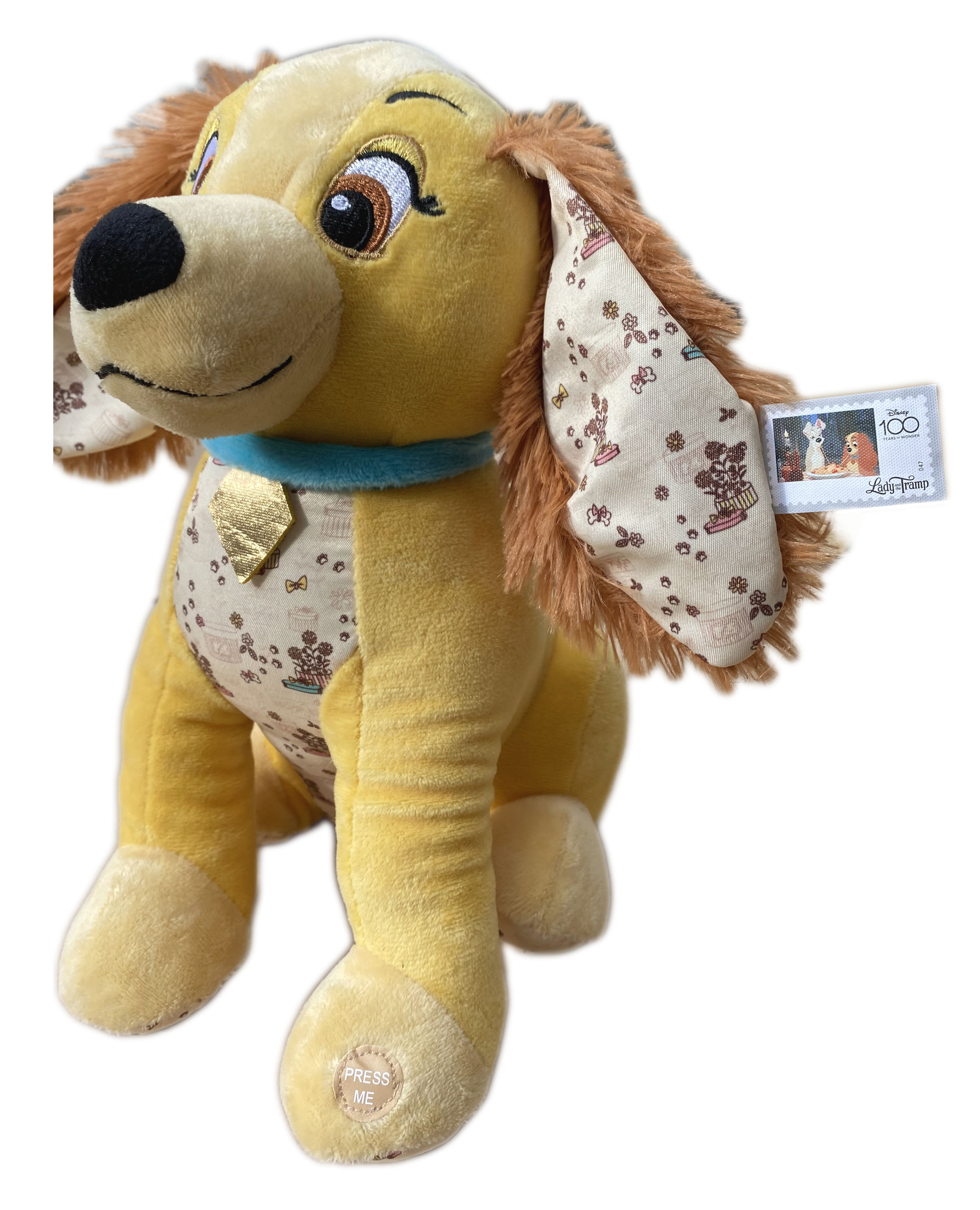 Peluche Lilly DISNEY 100 Anniversario con Suono 30 CM - D100-9401-11
