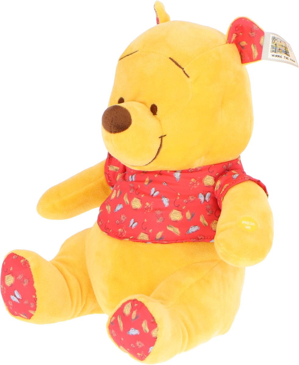 Peluche Winnie the Pooh DISNEY 100 Anniversario con Suono 30 CM - D100-9401-3