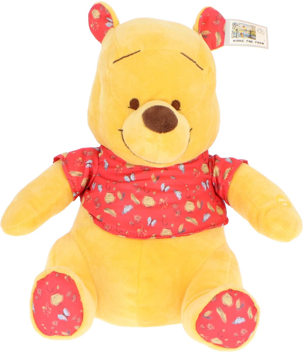 Peluche Winnie the Pooh DISNEY 100 Anniversario con Suono 30 CM - D100-9401-3