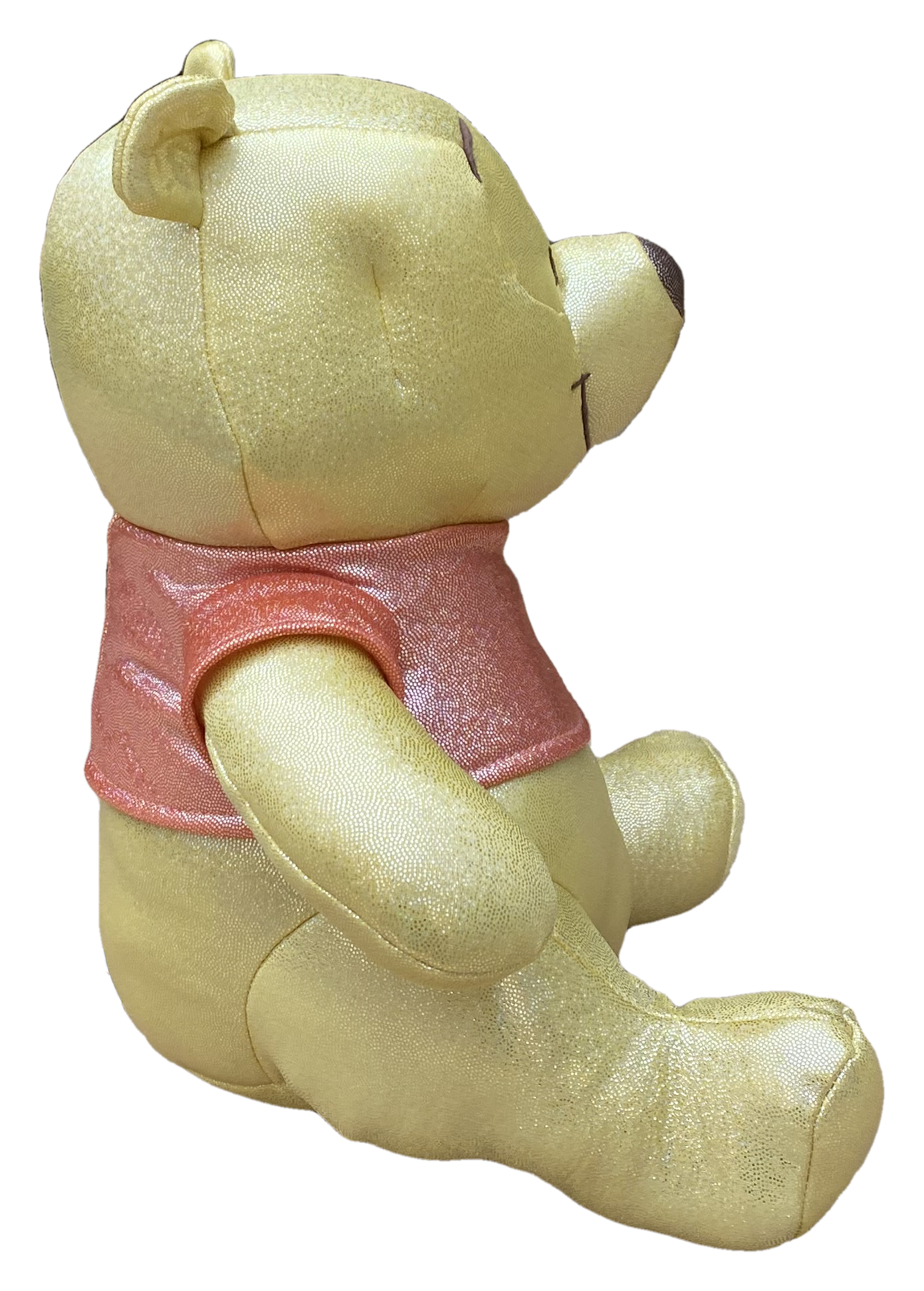 Peluche Winnie the Pooh DISNEY 100 Anniversario Cromato Olografico con Suono 30 CM - 760021963