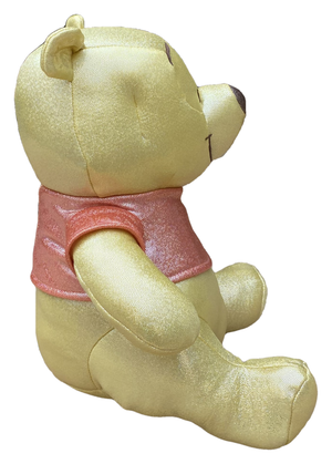 Peluche Winnie the Pooh DISNEY 100 Anniversario Cromato Olografico con Suono 30 CM - 760021963