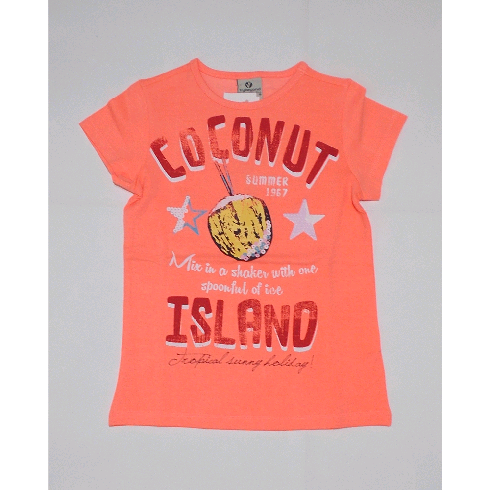 T-Shirt Estiva Mauli Birba Femminuccia 3/8 Anni - 64446/p Rosa