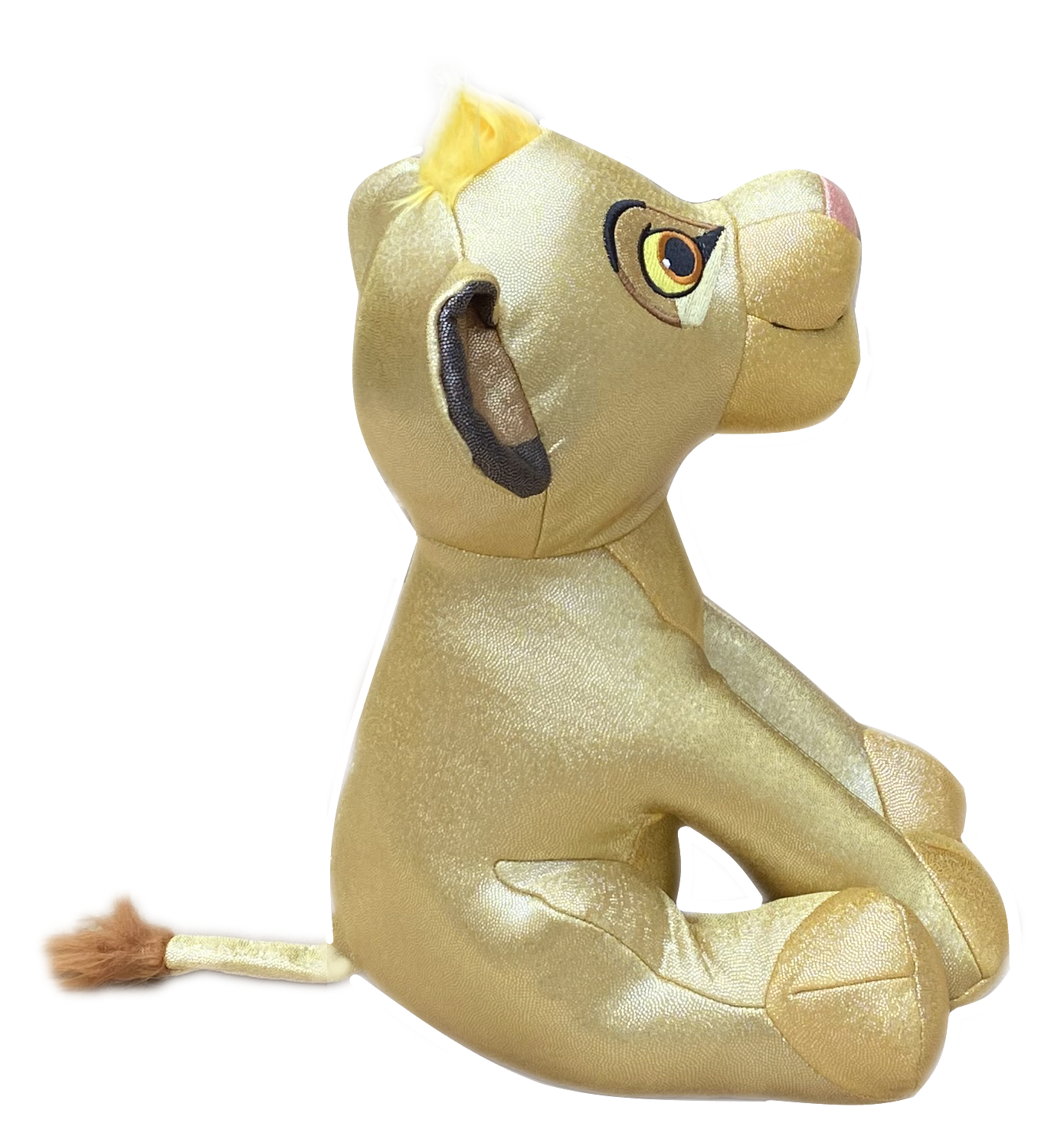 Peluche Simba DISNEY 100 Anniversario Cromato Olografico con Suono 30 CM - 760021960