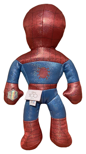 Peluche Spiderman DISNEY 100 Anniversario Cromato Olografico con Suono 40 CM - 760022063
