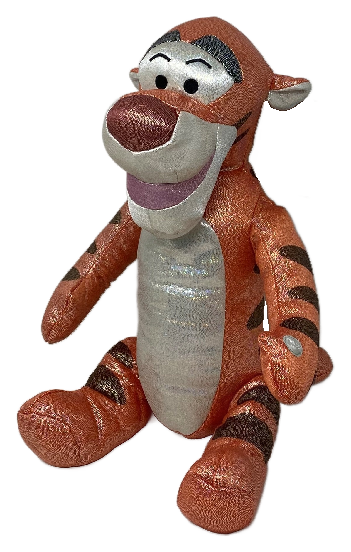 Peluche Tigro DISNEY 100 Anniversario Cromato Olografico con Suono 30 CM - 760021964
