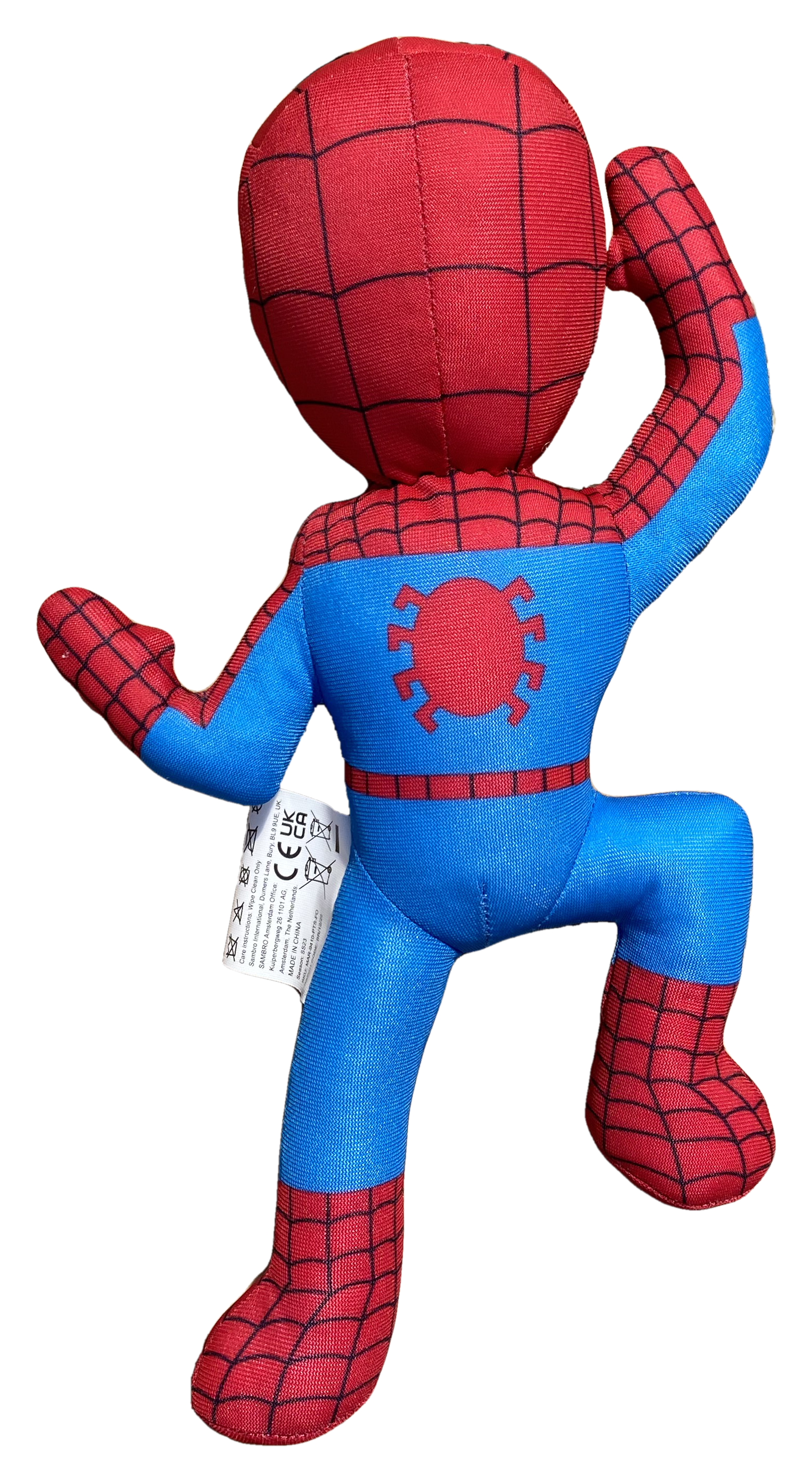 Peluche Spiderman MARVEL Action Pose Pupazzo con Suono Cm. 30 - Mar-9410