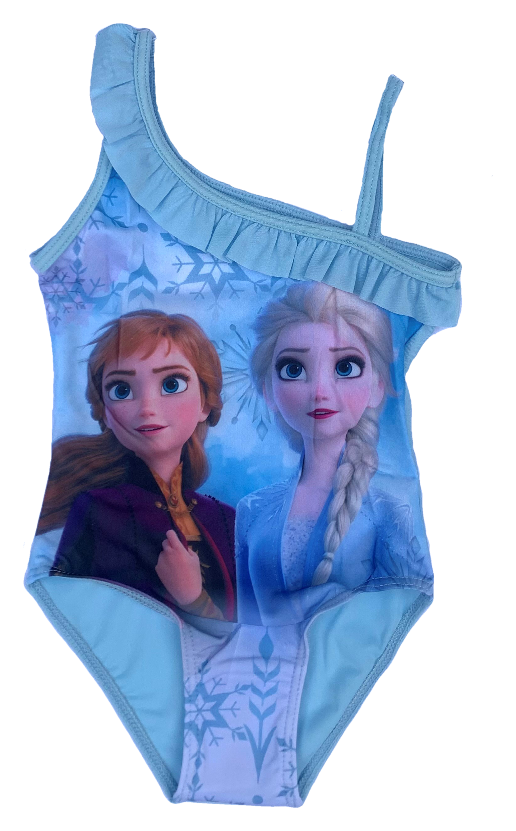 Costume Mare Frozen DISNEY Elsa Anna Intero Monospalla Bambina - Fr-2122-1318