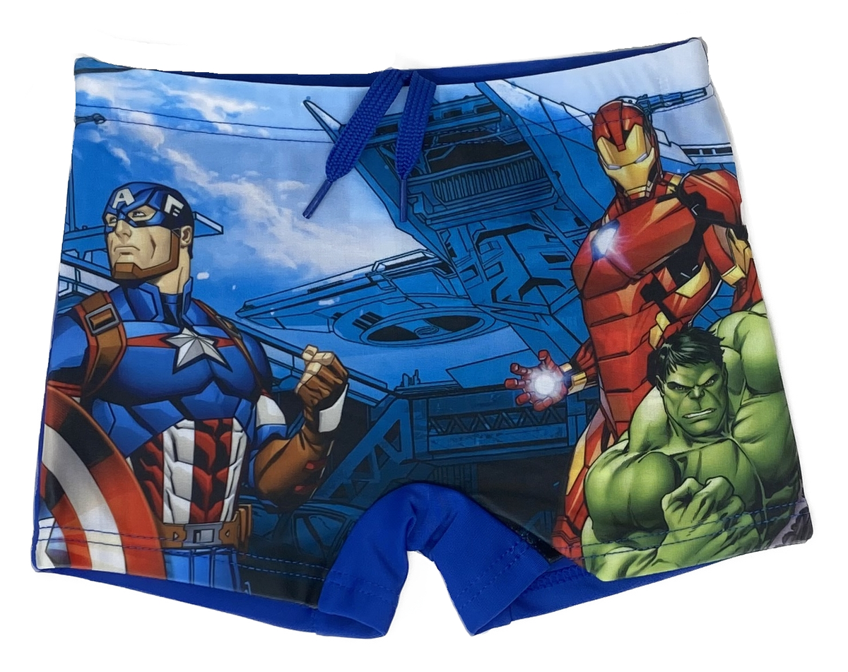 Costume Mare Avengers MARVEL Parigamba Pantaloncino Bambino - Ave23-0202
