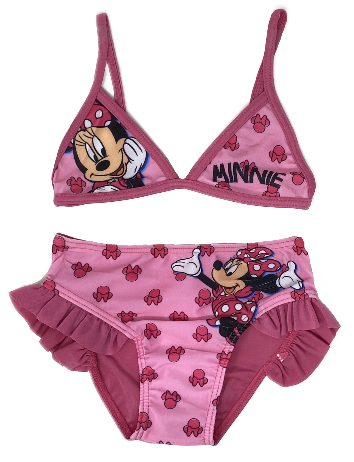 Costume Mare Minnie DISNEY Bikini 2 Pezzi Bambina - Min23-0411