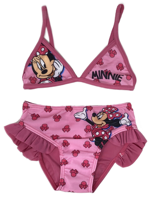 Costume Mare Minnie DISNEY Bikini 2 Pezzi Bambina - Min23-0411