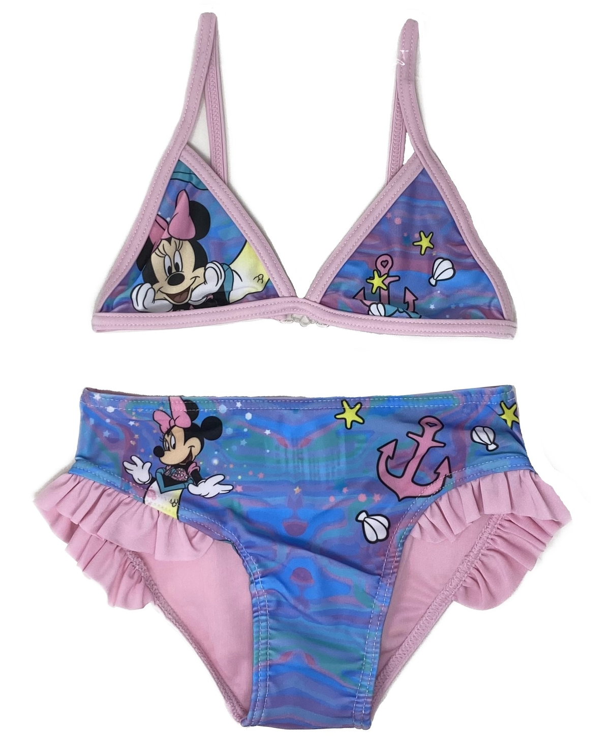 Costume Mare Minnie DISNEY Bikini 2 Pezzi Bambina - Min23-0872