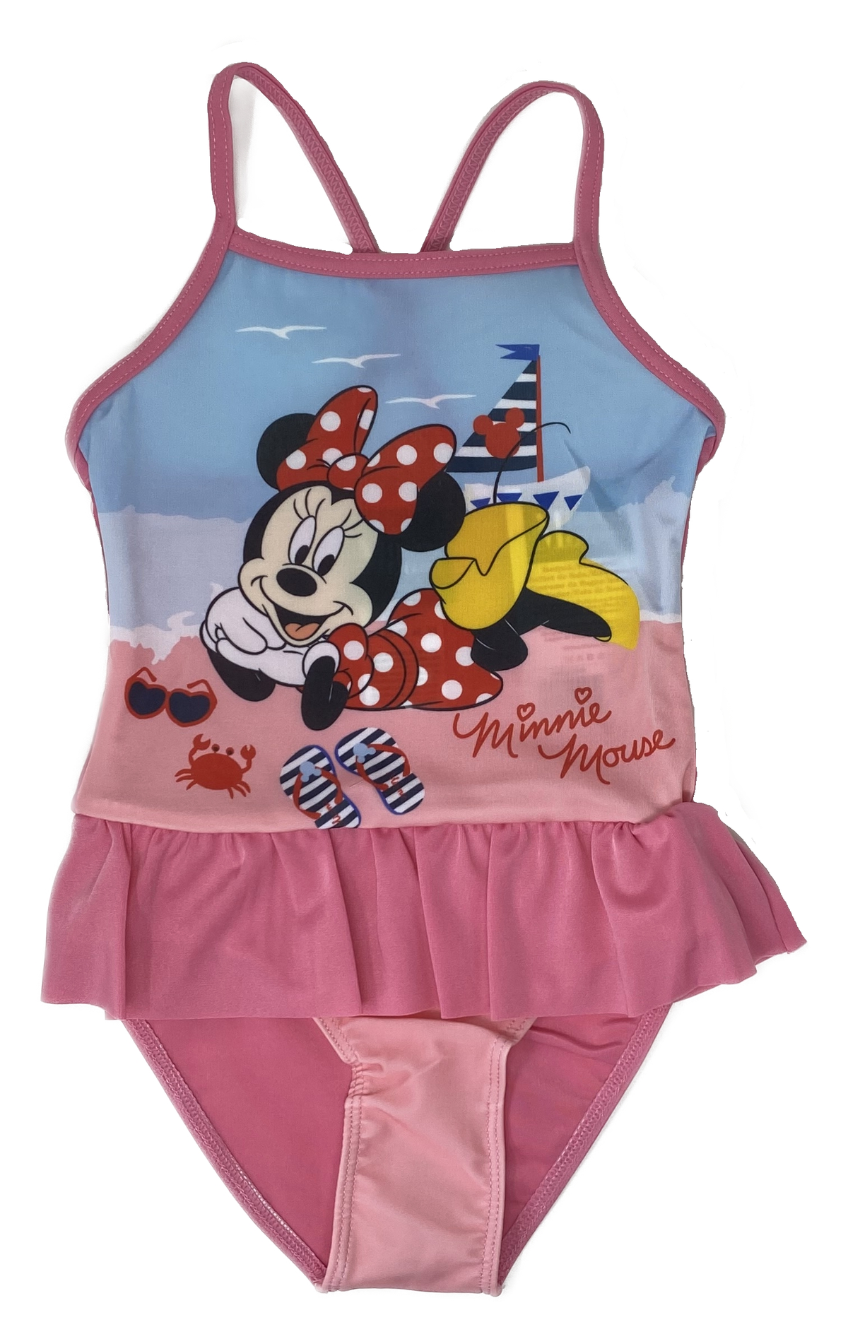Costume Mare Minnie DISNEY Intero Bambina - Min23-0240