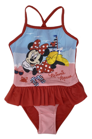 Costume Mare Minnie DISNEY Intero Bambina - Min23-0240