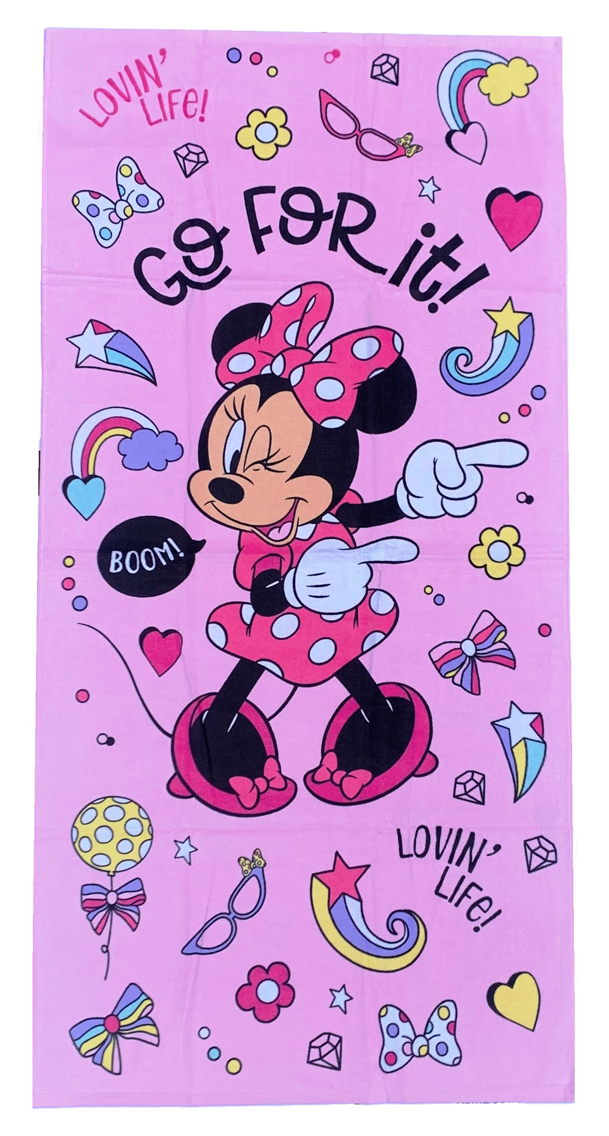 Telo Mare Minnie DISNEY Asciugamano in Cotone Cm. 140x70 - A00213aa00crt