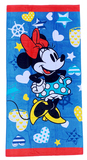 Telo Mare Minnie DISNEY Asciugamano in Cotone Cm. 140x70 - A00213an00crt