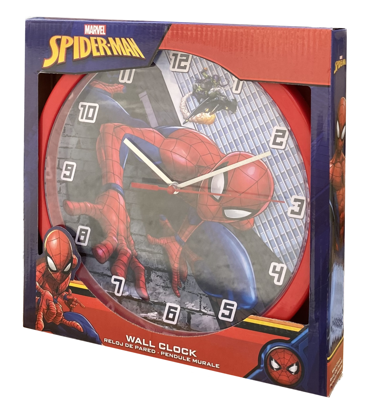 Orologio Spiderman MARVEL da Parete Diametro Cm. 25 - Spd3601