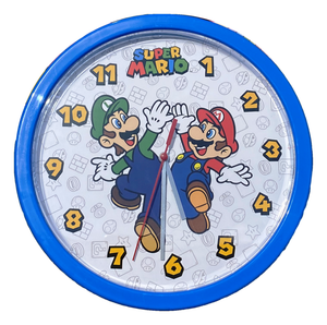 Orologio Super Mario da Parete Diametro Cm. 25 - Gsm3063