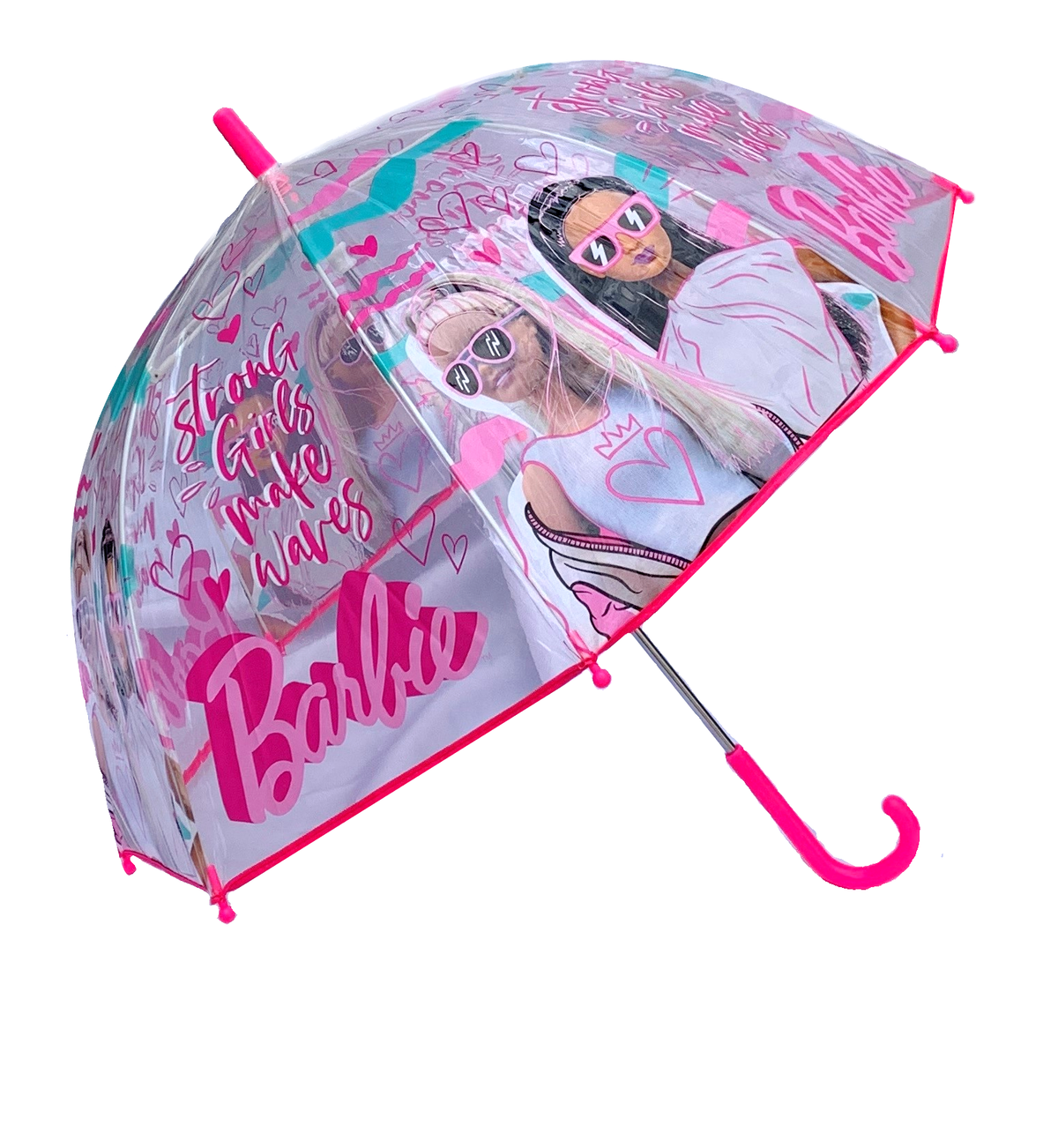 Ombrello Campana Trasparente Barbie Bambina - Bb00011