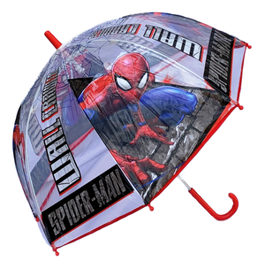 Ombrello Campana Trasparente Spiderman MARVEL Bambino - Sp50024