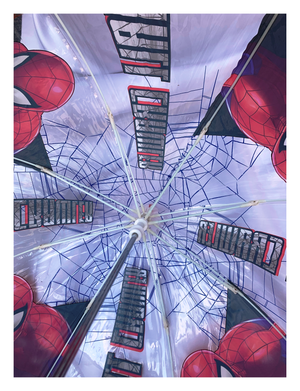 Ombrello Campana Trasparente Spiderman MARVEL Bambino - Sp50024