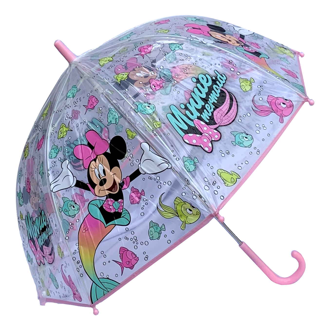 Ombrello Campana Trasparente Minnie DISNEY Bambina - Mn30025