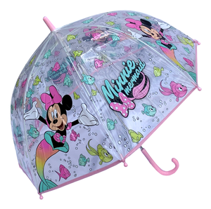 Ombrello Campana Trasparente Minnie DISNEY Bambina - Mn30025